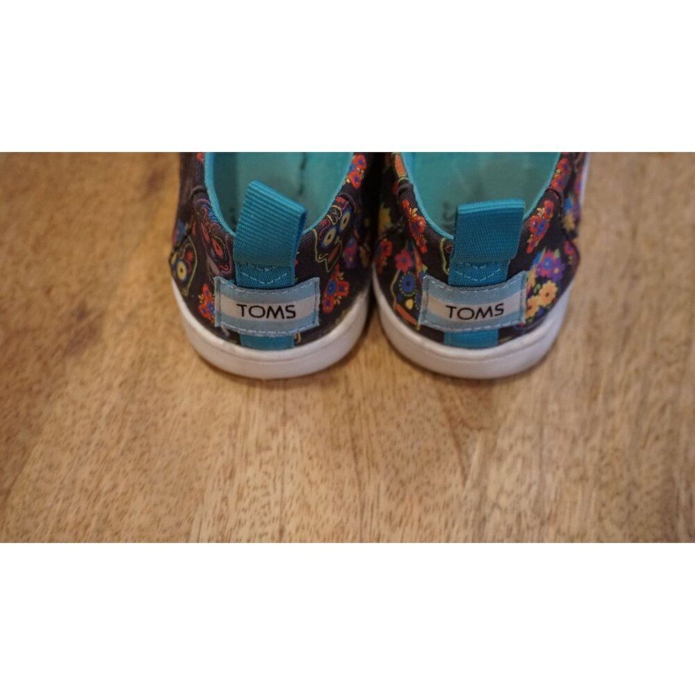 Toms YOUTH Alpargata Dia De Los Muertos Cupsole (Glow in the Dark), Size 13.5 - Picture 13 of 15